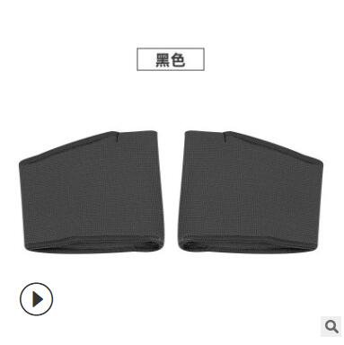 Vorfuß Pad Fuß Verdickt Super Weiche Daumen Schutz Gewinde Daumen Valgus Pflege Abdeckung Halbe Einlegesohlen unsichtbar Fuß Schmerzen Pflege: Schwarzes / 45-47