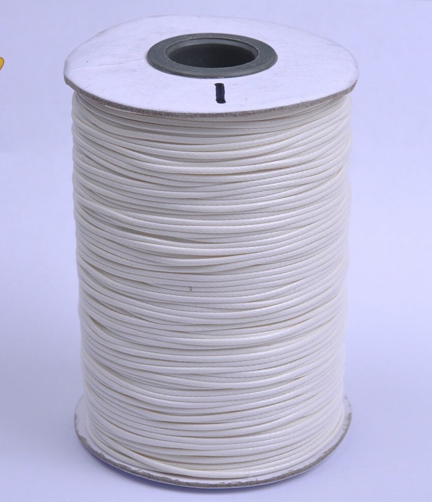 200 Yards 1mm Wachs String Draht Gewinde Schnur dacron faser 30 Farben