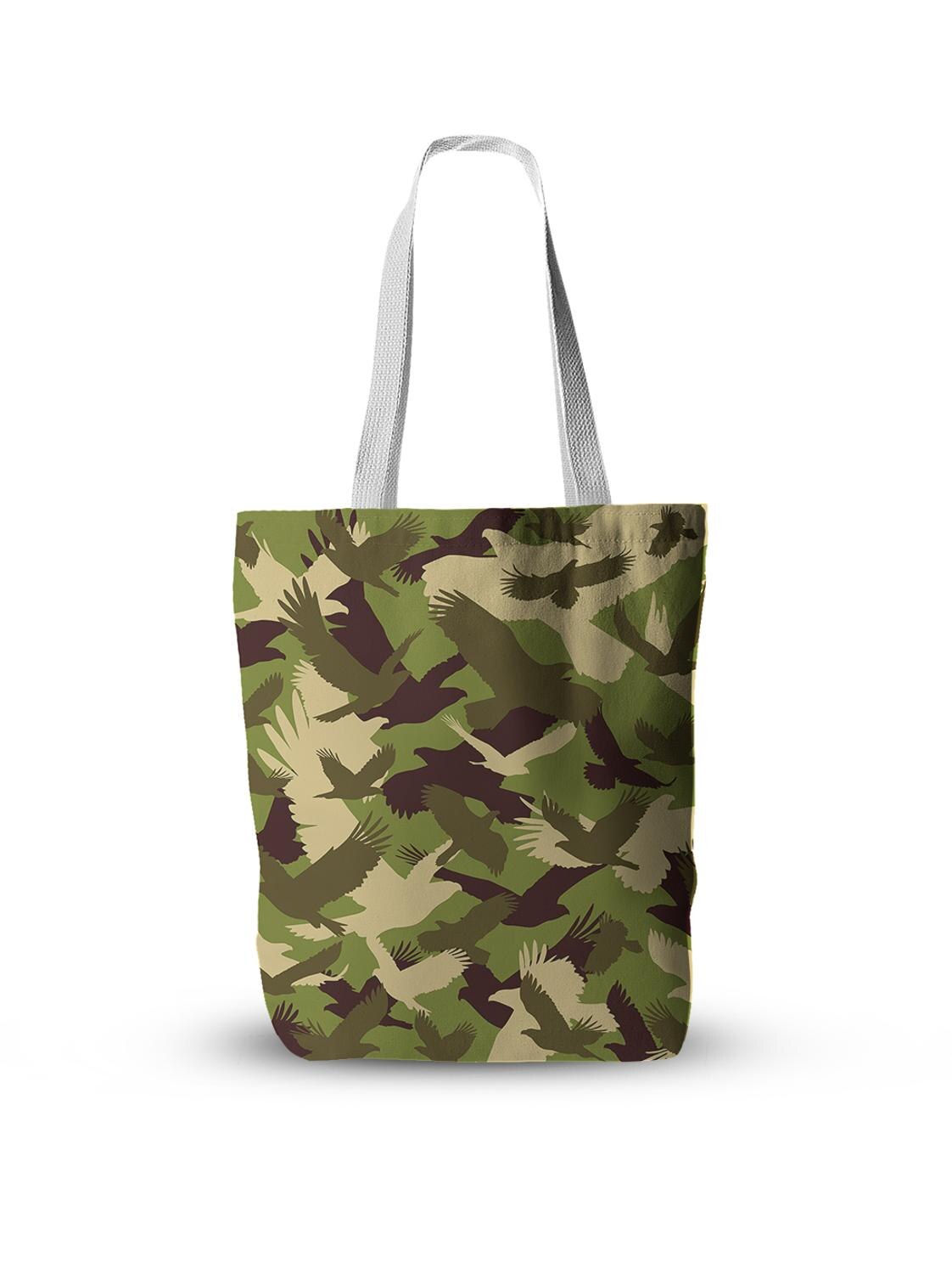 Serie de camuflaje bolso de lona plegable, bolso de compras de gran capacidad, multifunción, de gran: style5