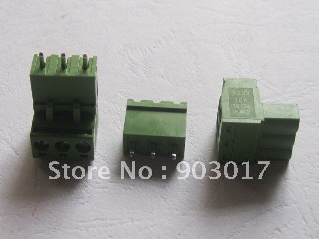 Type Groene 3way/pin 5.08mm Schroef Blokaansluiting 15 Stks Per Lot