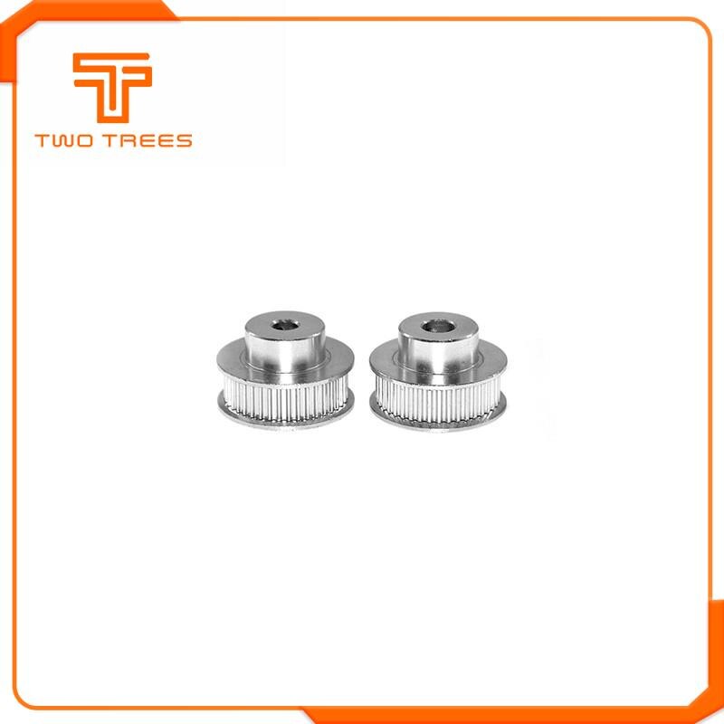 1pcs GT2 Timing Pulley 30 36 40 60 Tooth Wheel Bore 5mm 8mm Aluminum Gear Teeth Width 6mm Parts For Reprap 3D Printers Part