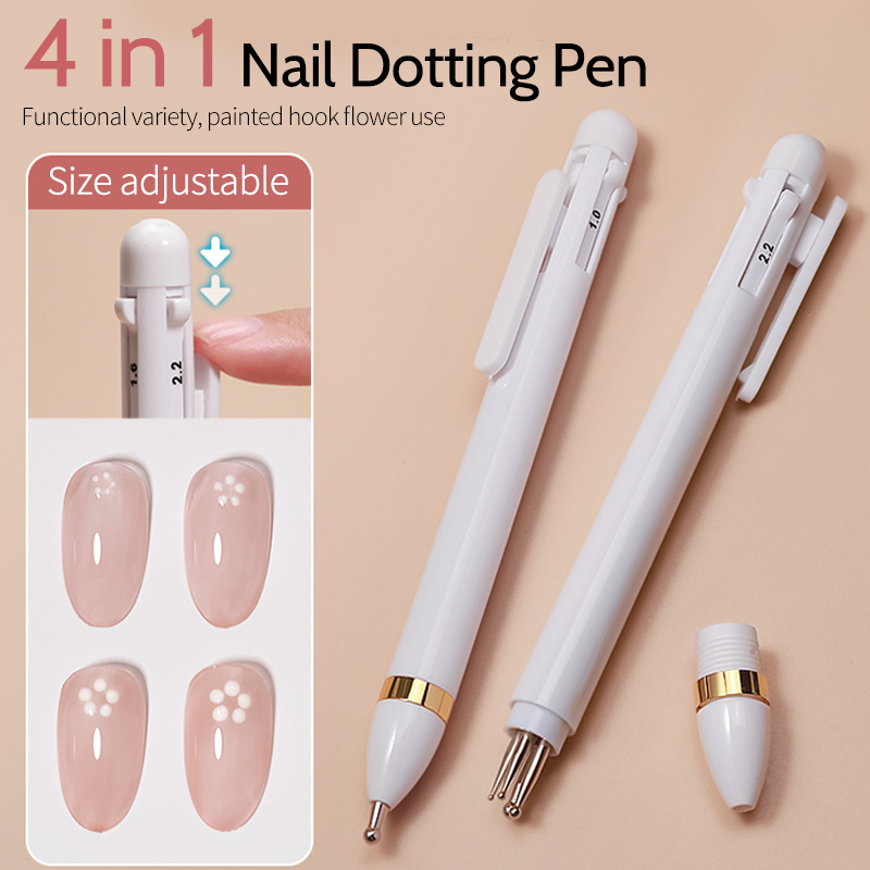 14 Größen Nail Art Pinsel Metallgriff Nail Liner Pinsel Streifenmuster Malpinsel Acryl UV Gel Verlängerung Zeichnung Schnitzstift: Licht Grün