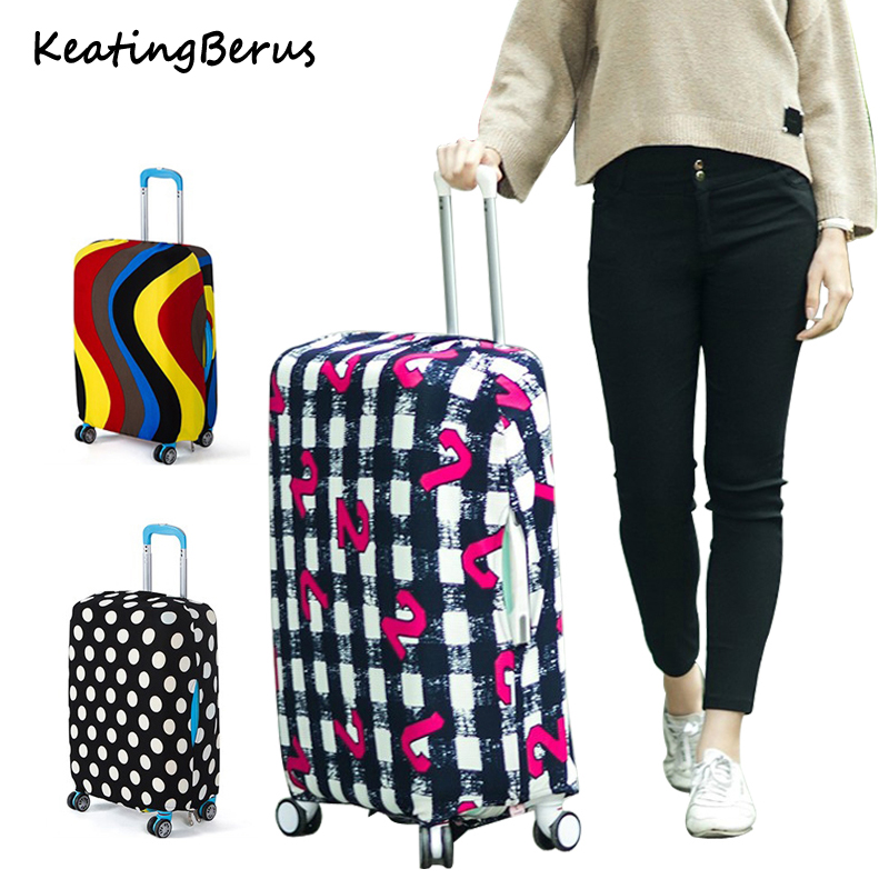 High Qualit Travel elasticity Luggage Cover Travel Luggage Dust cover Protective Suitcase cover Trolley case