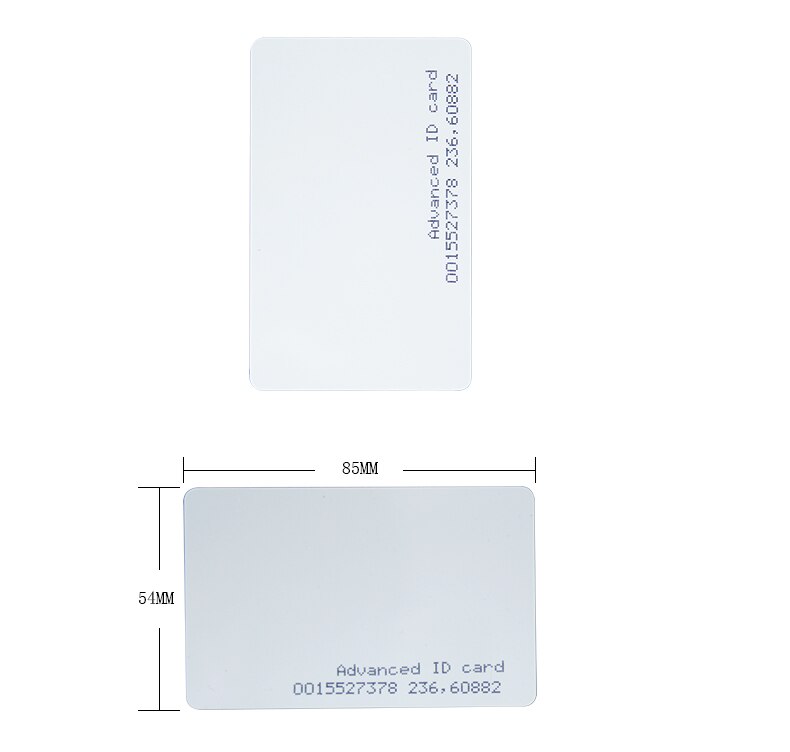 IP65 Waterproof Access Control Touch Metal RFID Keypad Standalone 125KHz Card Reader For Door Access Control System 2000 Users: RFID Card 1pc