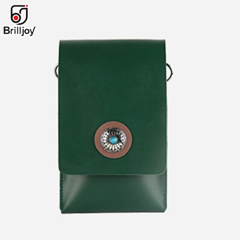 Brilljoy Hairdressing Barber Shears Holster Scissors Bag Clips Bag Holder Pouch PU Leather Hairdressing Tool Case Bag Case: Scissors bag Green