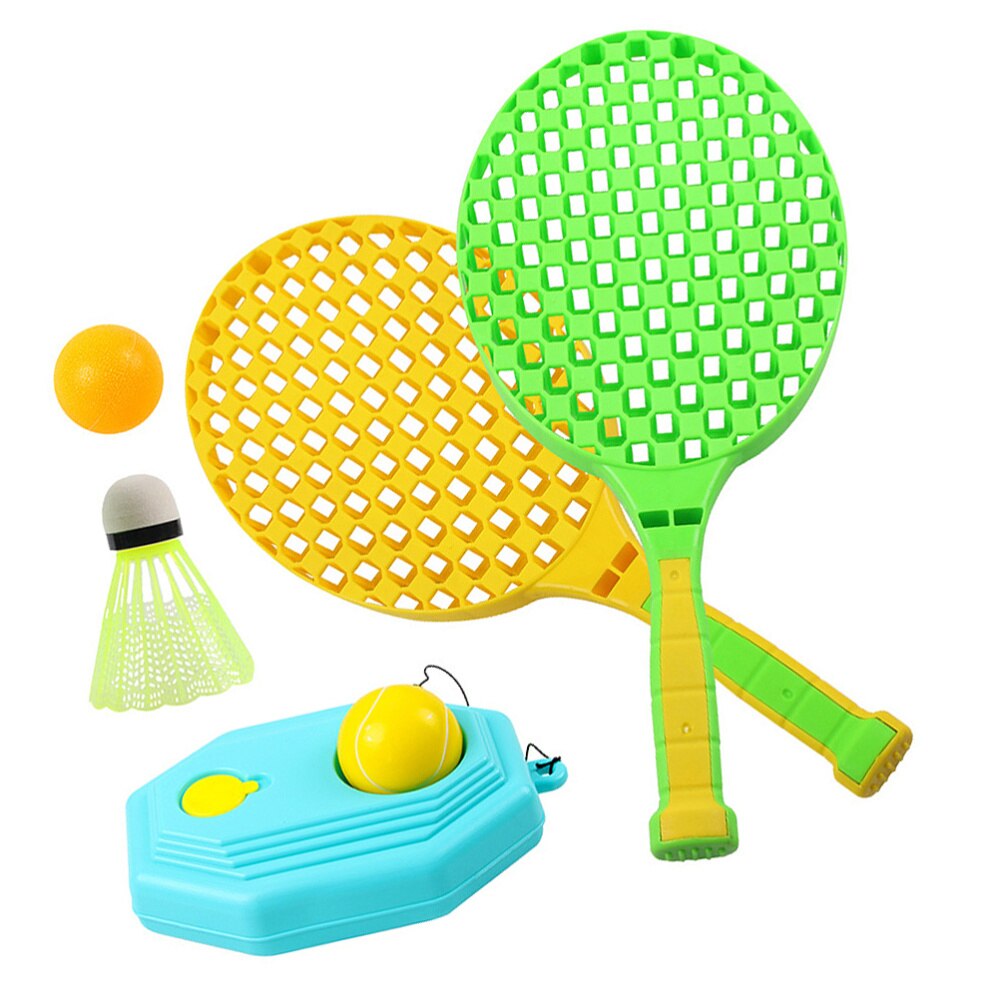 1 Set Kids Tennis Racket Tennis Training Set Educational Toys for Kids Children Toddlers (Assorted Color)