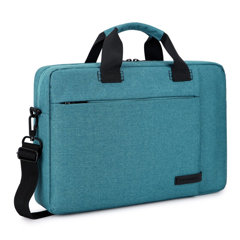 Brinch 13.3/14.6/15.6 Inch Notebook Laptop Sleeve Tas Case Voor Mannen Vrouwen 13 14 15 Aktetas schouder Messenger Bag