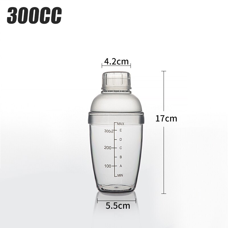 Coctelera de plástico para el hogar, mezclador de bebidas y vino, utensilios de Bar, mezclador de bebidas de cocina, 300ml/500ml/700ml/1000ml: 300ml
