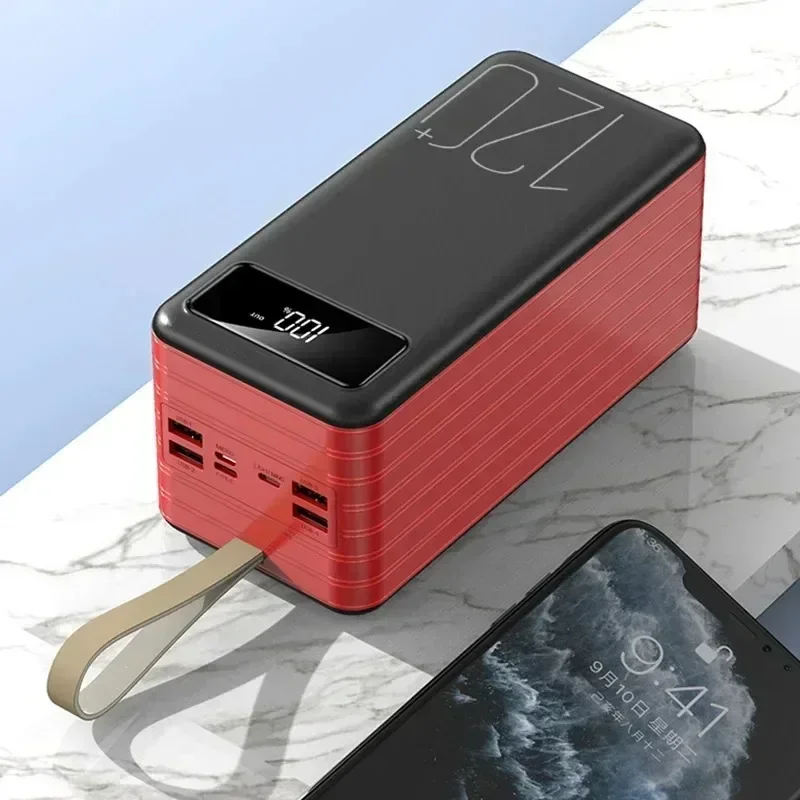 Banco de energía portátil de 120 W 120000 Batería externa del cargador Powerbank de carga súper rápida de alta capacidad mAh para IPhone Xiaomi Huawei