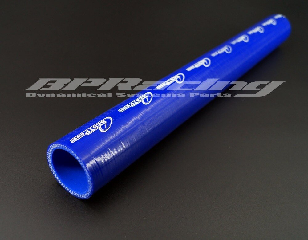 Tuyau En Silicone Bleu 22mm X 76mm - Pour Liquide De Refroidissement, Huile - Résiste à -60°C à +300°C - 0°