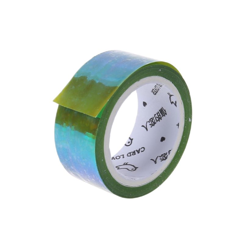 5m Rhythmic Gymnastics Decoration Holographic RG Prismatic Glitter Tape Hoops Stick