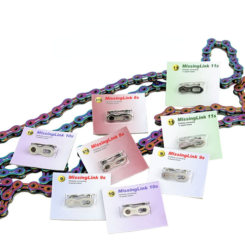 Bicycle Quick Link Chain Soothing 12V Bike Paired Chains Joints Magic Buttons Current Power Link 6/7/8/9/10/11/12 Speed