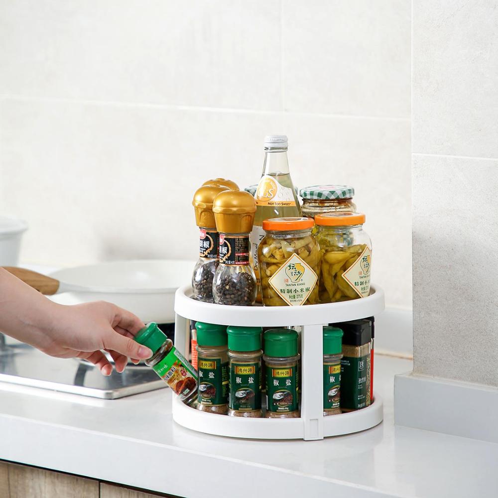 Boîte à Épices 3 Compartiments Détachables - Organisateur De Cuisson Avec Couvercle, Rangement Pratique