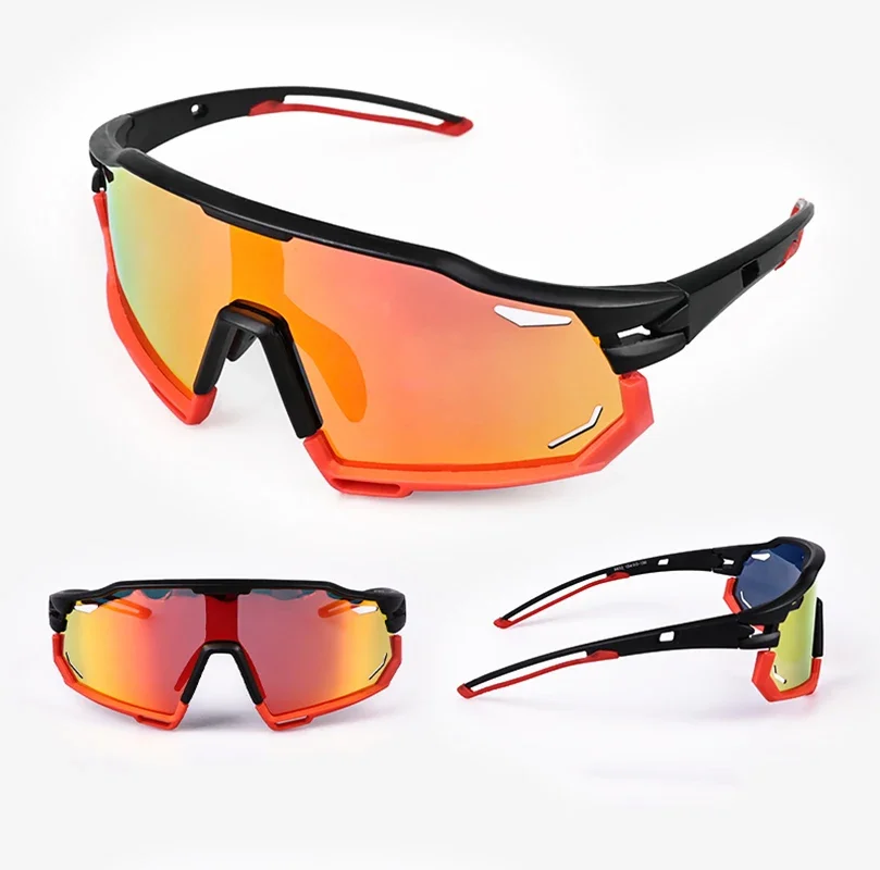 Gafas deportivas de ciclismo, gafas de ciclismo polarizadas para hombres y mujeres, gafas de sol UV400 para bicicleta de montaña MTB, gafas de carretera para bicicleta