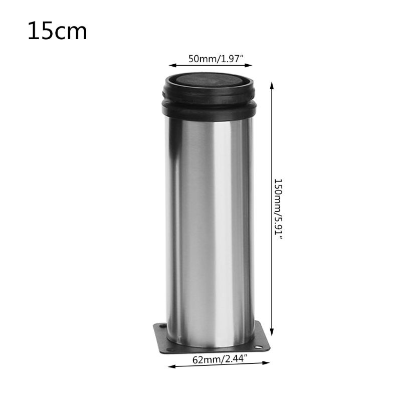 Stainless Steel Adjustable Table Support Feet For Furniture Cabinet Sofa Chairs