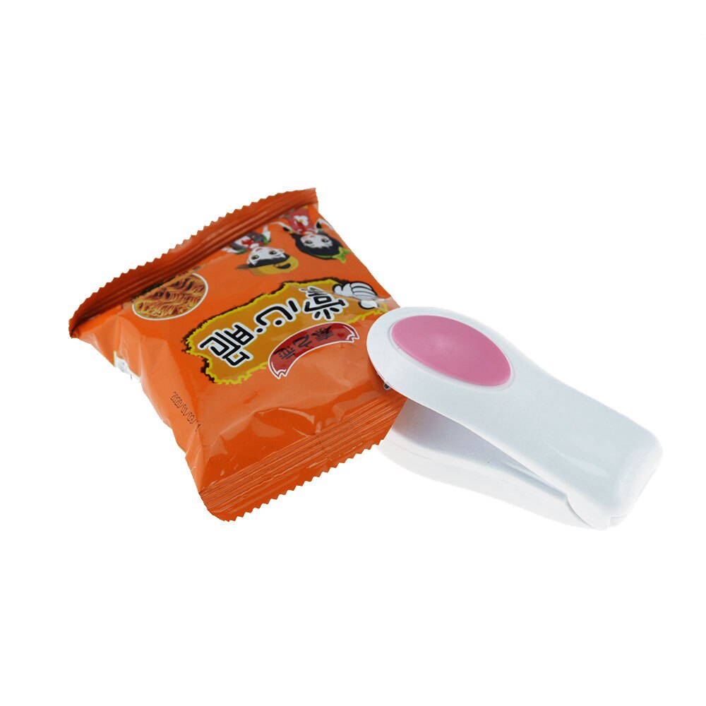 Home Mini Handheld Holder Electric Heating Snack Sealing Machine Machine Sealed Packaging Plastic Bag Sealed Food Bag H274
