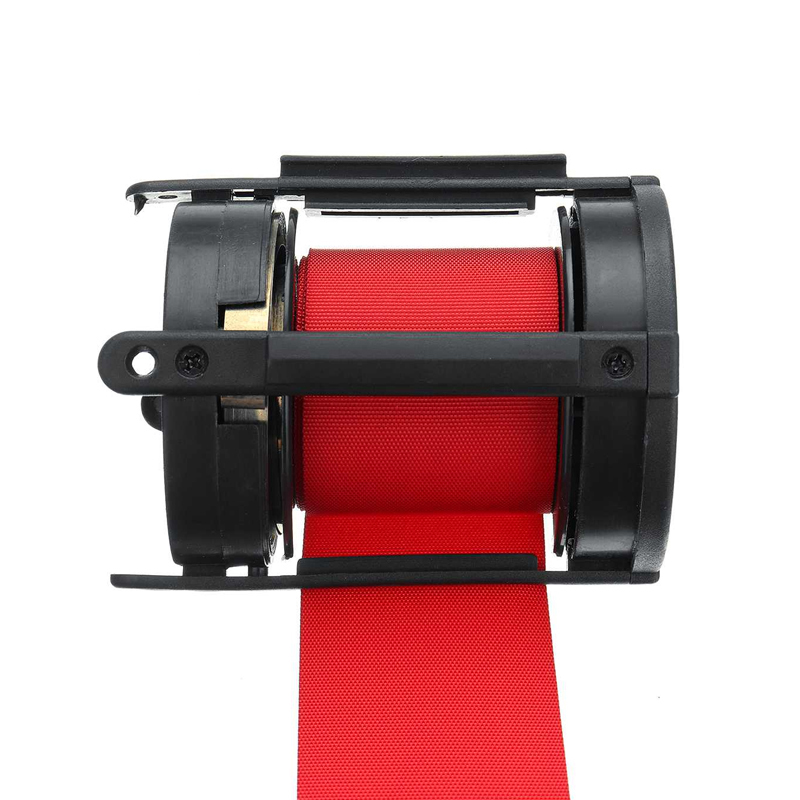 Retractable Ribbon Barrier Sport Outdoor Wall Mount Stanchion Queue Red Belt Stainless Steel Protective Tape 2m 3m 5m
