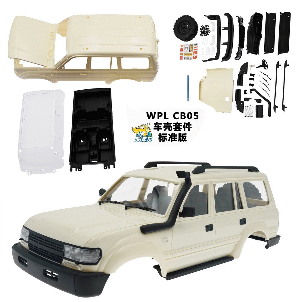 WPL C54 CB05 CB05-1 Land Cruiser LC80 Full Scale Off-Road telecomando KIT auto per WPL C14 C24 1/16 RC auto bambini giocattolo per bambini: CB05