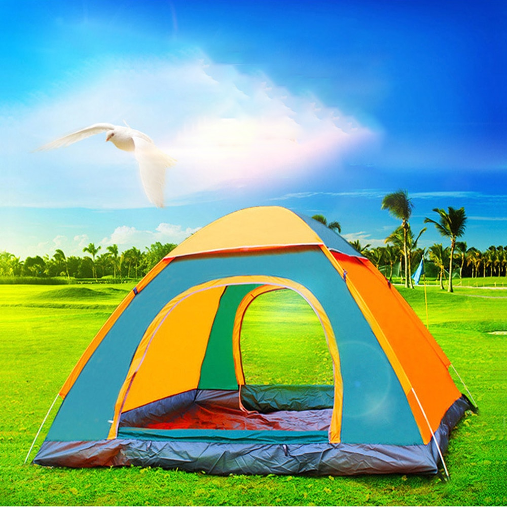 Automatische Pop-Up Outdoor Familie Camping Tent Meerdere Modellen Open Camping Tent Ultralight Instant Schaduw Vis Zon Schaduw Tent