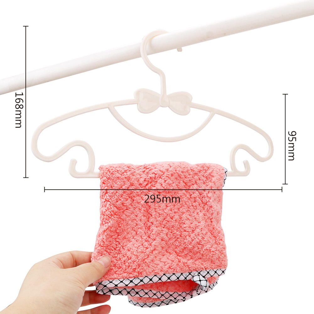 NICEYARD Plastic Children Clothes Hanger 5 Pieces Baby Clothes Coat Hangers Kids Clothes Drying Rack