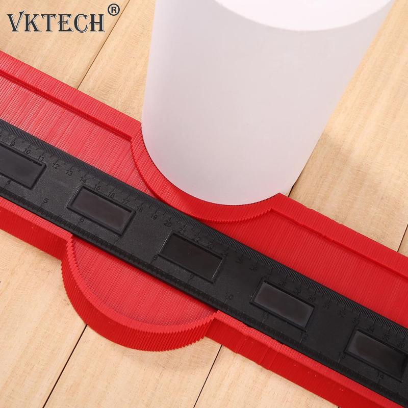 20 Inch Plastic Profile Copy Gauge Contour Gauge Duplicator Tiles Wood Marking Tool Tiling Laminate Tool Floor Measuring Tool