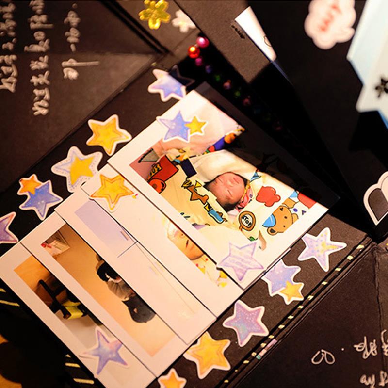 Handgemaakte Diy Verrassing Liefde Explosie Doos Explosie Voor Anniversary Scrapbook Diy Fotoalbum