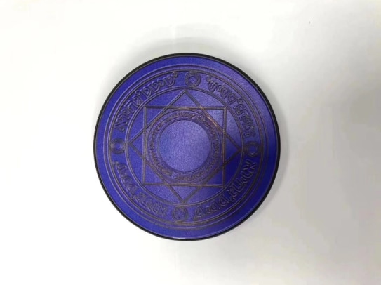 Chtun light-emitting wireless charging magic array wireless charging magic array wireless charger fast charging light: blue