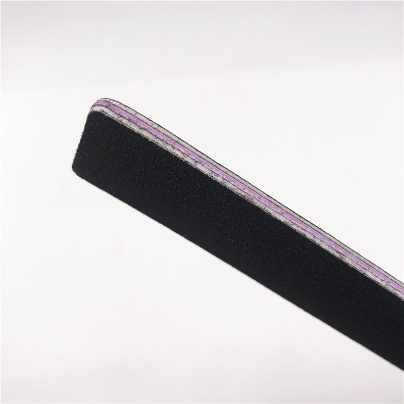 100/180 Nail Art Buffer File Black Square Nail Files Set 5pcs/set Block Sanding Pedicure Manicure Nail Care Makeup Tools