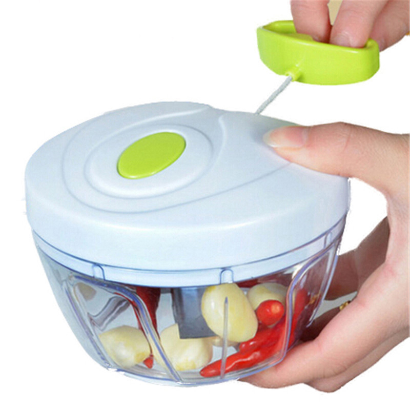 Cortador de vegetales Manual multifuncional, rebanador redondo de mandolina, dispositivos de cocina, accesorios para patatas, queso: white 500ML