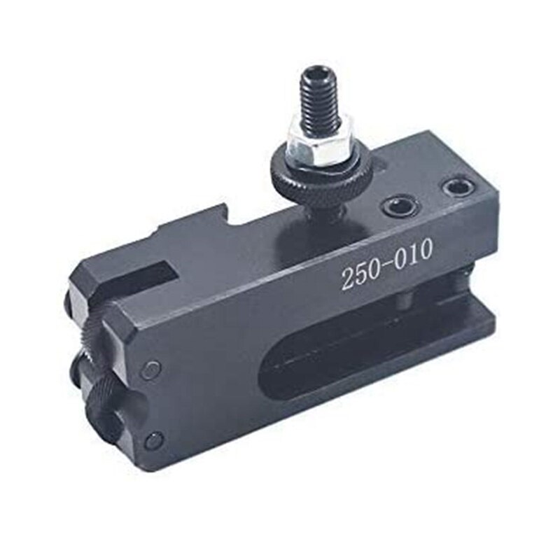 CNC Tool Post Holder 250-010 Quick Change Knurling Turning & Facing Lathe Tool Post Holder