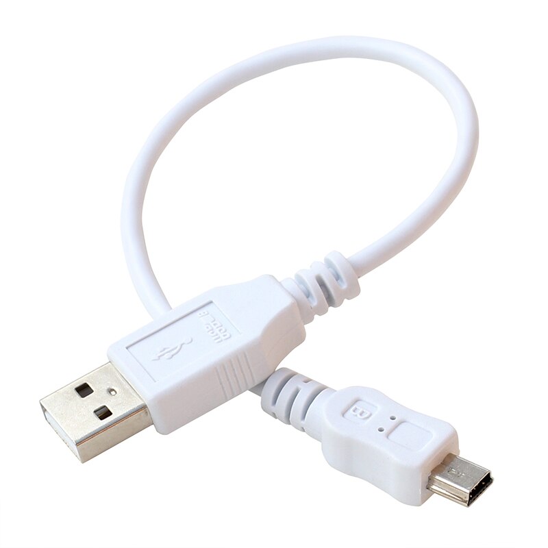 0.2 M Hight Mini USB 5 Pin data opladen korte kabel voor Digitale Camera MP3 MP4