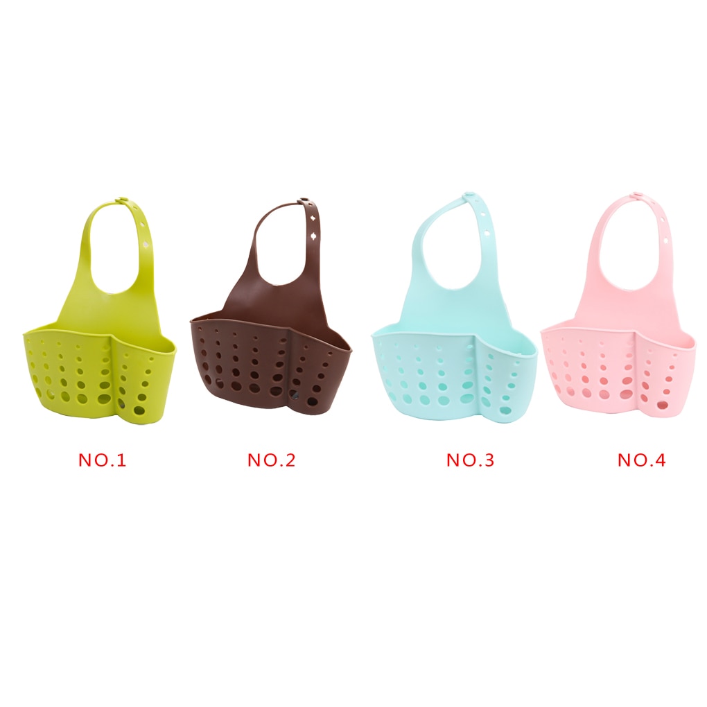 Utensilios de cocina cesta portátil hogar cocina colgante cesta de drenaje bolsa herramientas de almacenamiento para el baño soporte para fregadero utensilios de cocina Accesorios