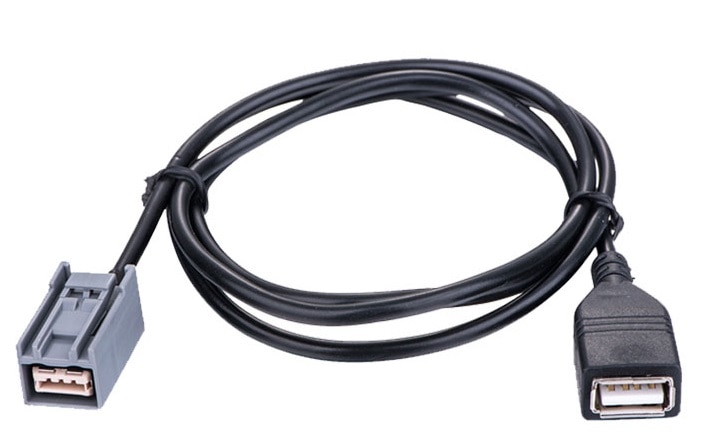 USB Adapter Kabel MP3 MP4 WMA USB Flash Voor MITSUBISHI Outlander ASX Lancer GT