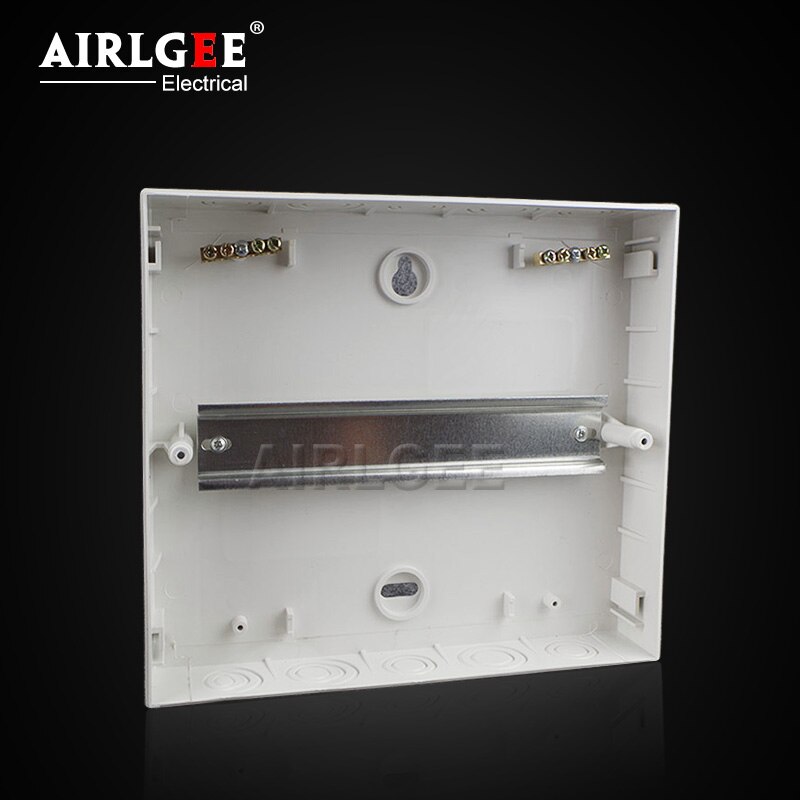 10 way Surface-mounted Distribution Box waterproof Plastic Circuit Breaker Box Home user Waterproof strong electric lighting box