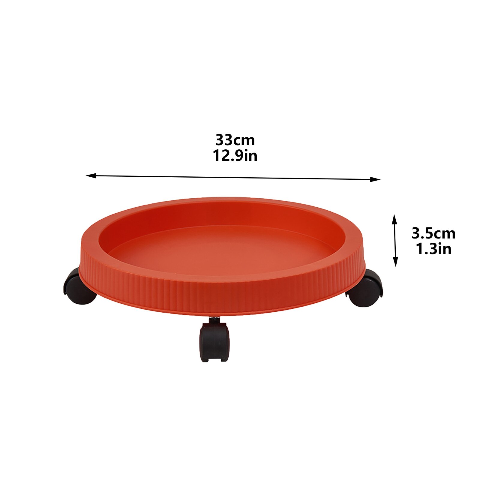 Planting tray Movable multi-layer stacked vegetable and fruit plant tray with wheels Wheat seedlings Nursery Pots Plant Too: Yellow