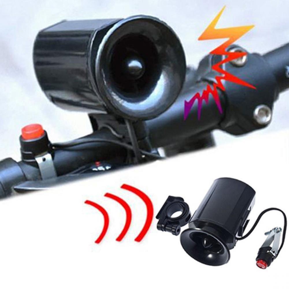 Elektronische Fiets Ultra Loud Bell 6 Geluidseffecten Waterdicht Alarm Speaker Fiets Accessoires Batterij Inbegrepen