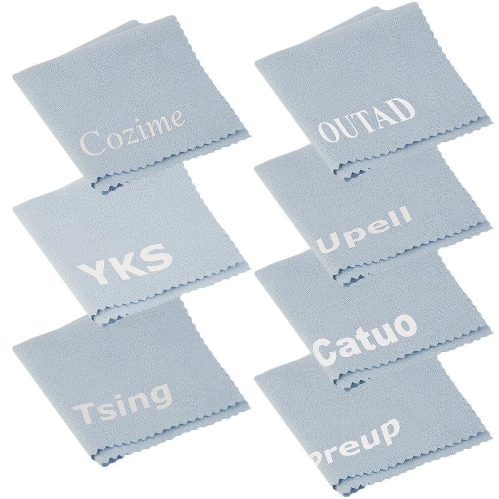 3Pcs Telefoon Scherm Camera Lens Bril Cleaning Doek Dust Remover Doek Mode Gereedschap Accessoires Lichtblauw