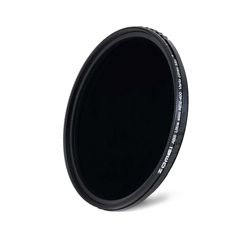 Zomei Ultra mince ABS Fader ND ND2-400 Variable réglable densité neutre filtre pour objectif DSLR 49/52/58/67/72/77/82mm