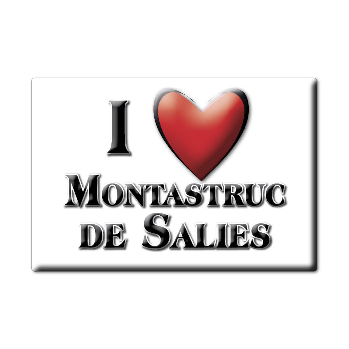 MONTASTRUC DE SALIES CALAMITA MAGNETE BOURGOGNE (31) FRANCIA frigo magnete souvenir I amore regalo