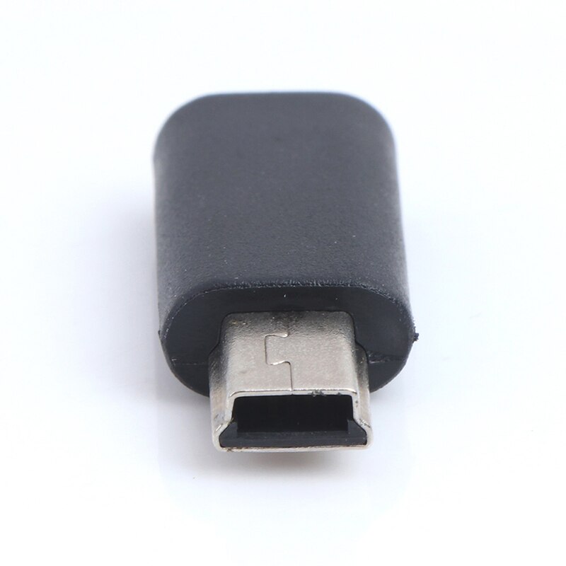 1Pc x Adapter Input Micro USB+Output Mini USB Micro USB Female to Mini USB Male