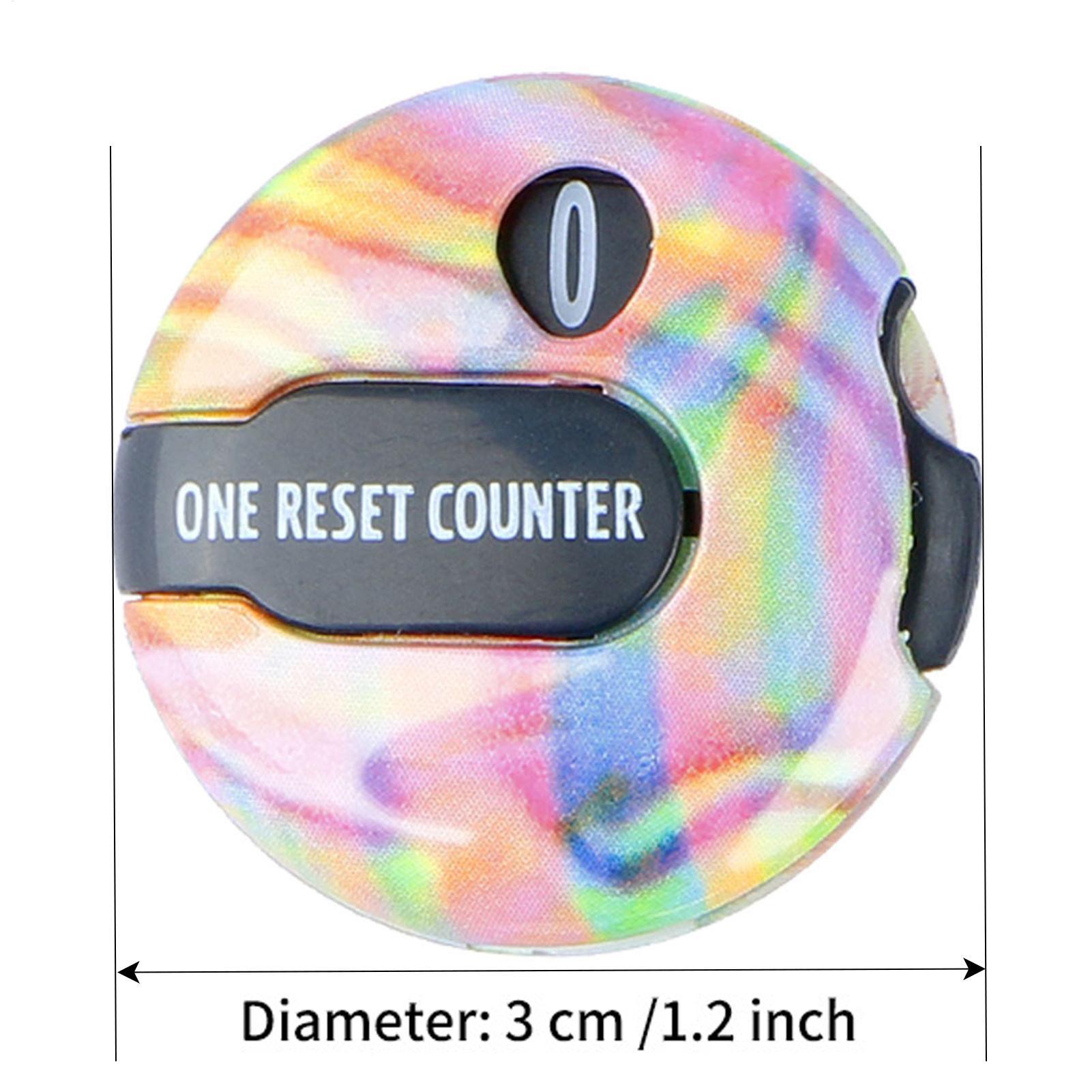 Score Counter Golf Reset Scorer Clip voor handschoenen Mini Golf Counter Handschoenenbevestiging tot 12 slagen voor binnen- en buitenoefeningen