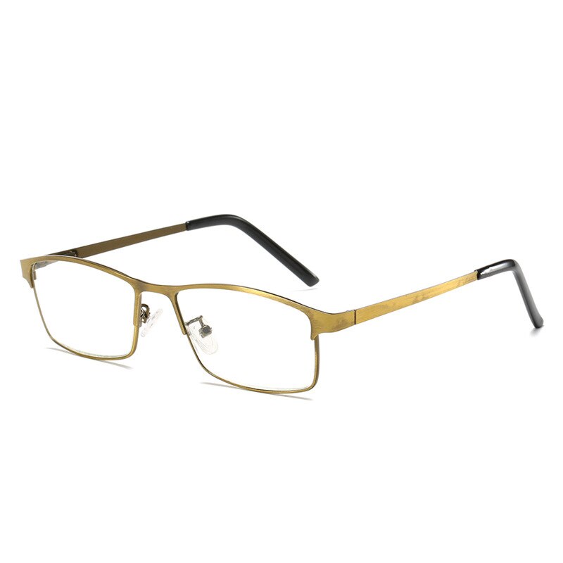 Iboode män läsglasögon titanium legering vintage anti-blu-ray hd datorglasögon för män  +1.0 +1.5 +2.5