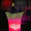 Multi-Color LED Champagne Wine Drink Cooler Light Up 5L Glowing Ice Bucket Bar: Red