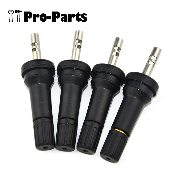 4pcs TPMS sensor Replacement Rubber Tubeless Tire Pressure Monitoring System Rebuild Kit With Valve Stem for Nissan Patrol