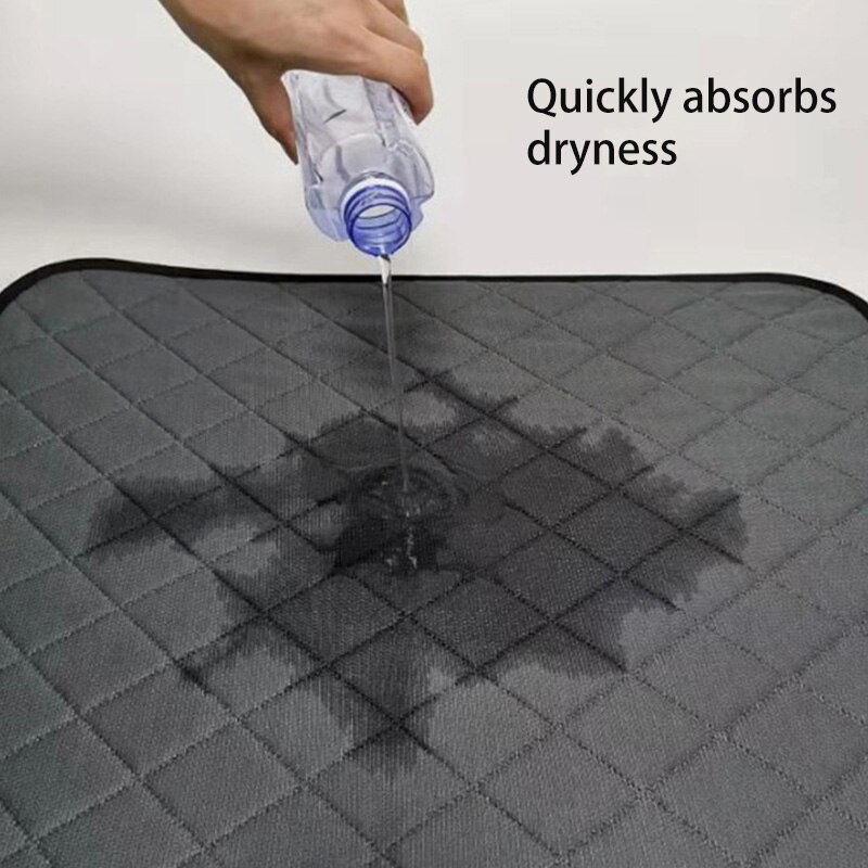 Almohadilla absorbente de orina para mascotas, alfombrilla impermeable y reutilizable para entrenamiento de perros, lavable, para pañales, ideal para viajes