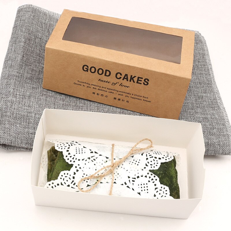 Gbateri 24 Stück Papp-Bäckerei-Boxen Mit Fenster, 25,4 X 25,4 X 6,3 Cm