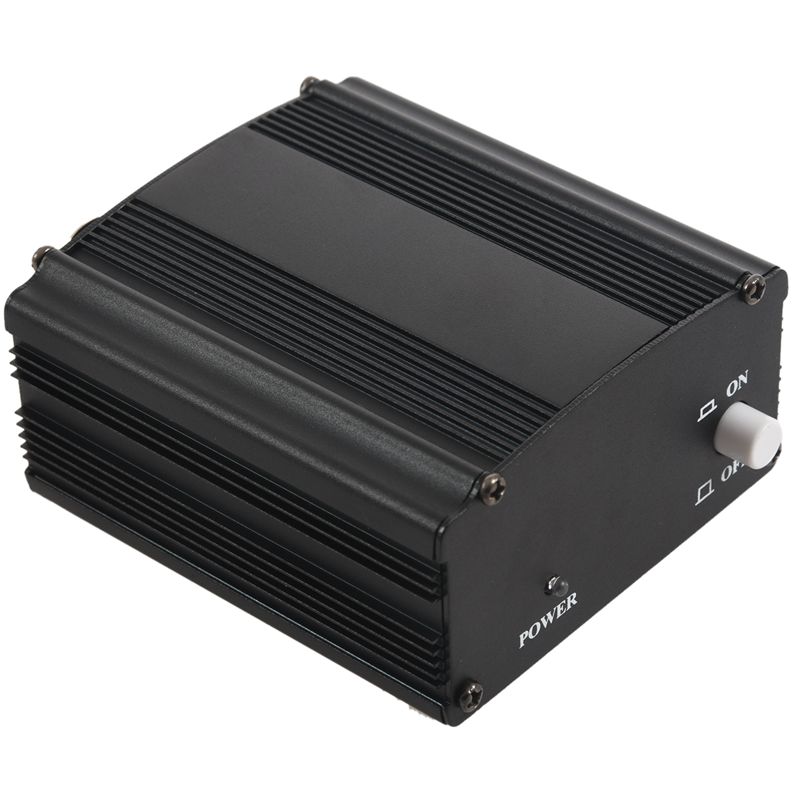 48v usb-phantomspeisungskabel für mini-kondensatormikrofone und aufnahmegeräte – schwarz