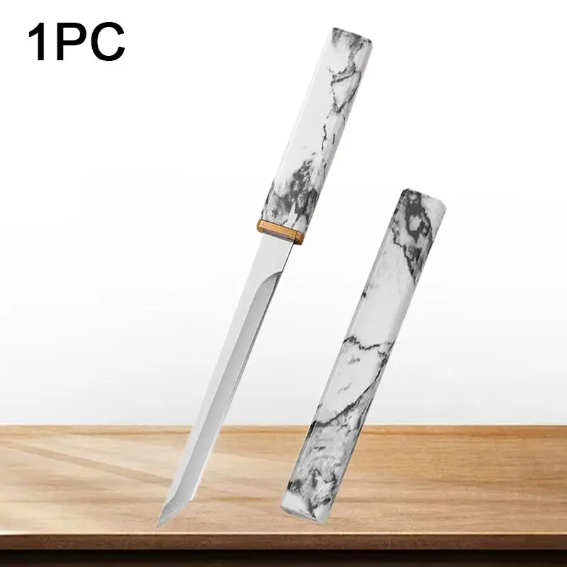 Cuchillos de cocina profesionales, Mini cuchillo para deshuesar carne, acero inoxidable, utilidad para pelar frutas y verduras, Cocina Para el hogar: Blanco