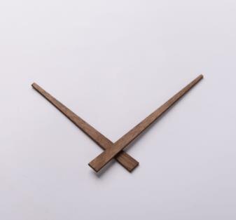 10 sets doe-het-zelf wandkwartsklok houten wijzers voor 10 12 inch klok walnotenhouten wijzers reparatieset gereedschap onderdelen: En