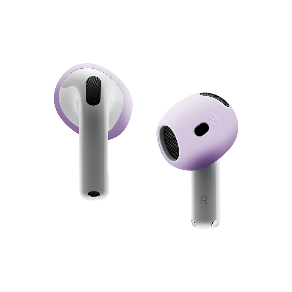 1Stck Für AirPods 4 Ohr Kappe Ohr Abdeckung Griff Tipps Kopfhörer Zubehör fallen Für Apfel AirPods 4 4th Generation Anti Unterhose Ohrhörer: Schnee